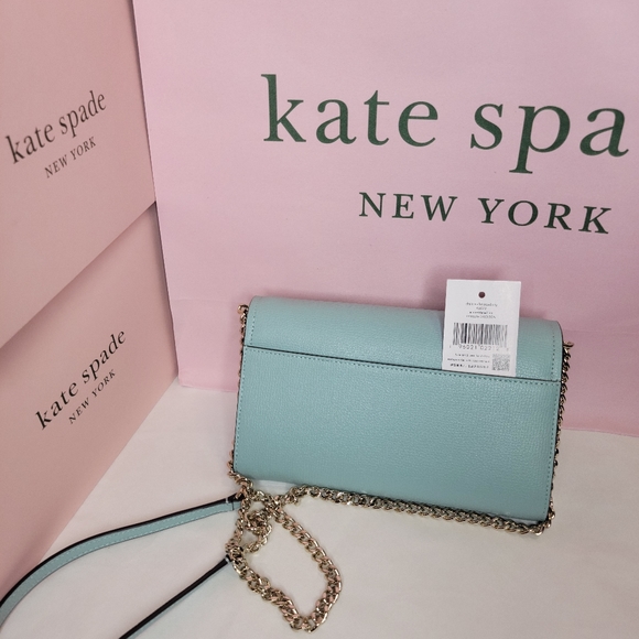 Kate spade Darcy Daisy Embroidered Chain Wallet Crossbody Clutch - Picture 5 of 16
